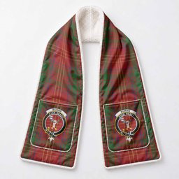 Burns Tartan Crest Pocket Scarf - Ultimate Plaid Gift Wrap