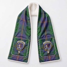 Carmichael Tartan Crest Pocket Scarf - Ultimate Plaid Gift Wrap