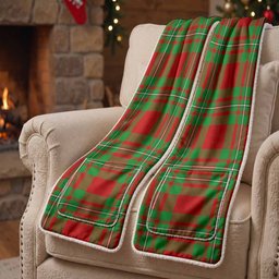 Callander Tartan Hand-Warmer Pocket Scarf
