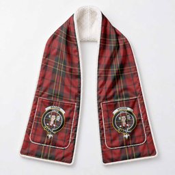 Brodie Tartan Crest Pocket Scarf - Ultimate Plaid Gift Wrap