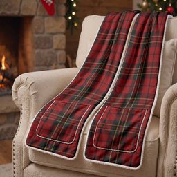 Brodie Tartan Hand-Warmer Pocket Scarf