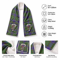 Adam Tartan Crest Pocket Scarf - Ultimate Plaid Gift Wrap