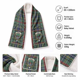 Bisset Tartan Crest Pocket Scarf - Ultimate Plaid Gift Wrap