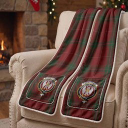 Carruthers Tartan Crest Pocket Scarf - Ultimate Plaid Gift Wrap
