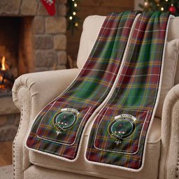 Baxter Tartan Crest Pocket Scarf - Ultimate Plaid Gift Wrap
