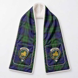 Campbell Tartan Crest Pocket Scarf - Ultimate Plaid Gift Wrap