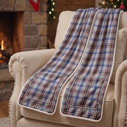 Boswell Tartan Hand-Warmer Pocket Scarf