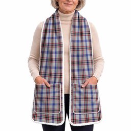 Boswell Tartan Hand-Warmer Pocket Scarf