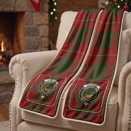 Cameron Tartan Crest Pocket Scarf - Ultimate Plaid Gift Wrap