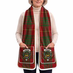 Cameron Tartan Crest Pocket Scarf - Ultimate Plaid Gift Wrap