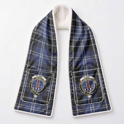 Clark (Clarke) Tartan Crest Pocket Scarf - Ultimate Plaid Gift Wrap