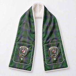 Cockburn Tartan Crest Pocket Scarf - Ultimate Plaid Gift Wrap
