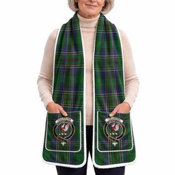 Cockburn Tartan Crest Pocket Scarf - Ultimate Plaid Gift Wrap