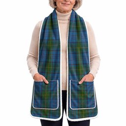 Donegal Tartan Hand-Warmer Pocket Scarf