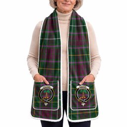 Crosbie Tartan Crest Pocket Scarf - Ultimate Plaid Gift Wrap
