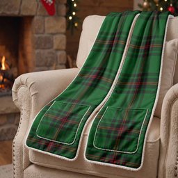 Kirkaldy Tartan Hand-Warmer Pocket Scarf