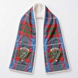 Crichton (Crighton) Tartan Crest Pocket Scarf - Ultimate Plaid Gift Wrap