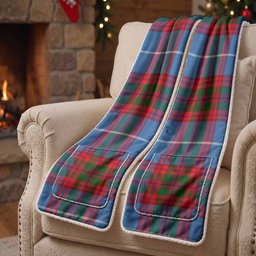 Crichton (Crighton) Tartan Hand-Warmer Pocket Scarf