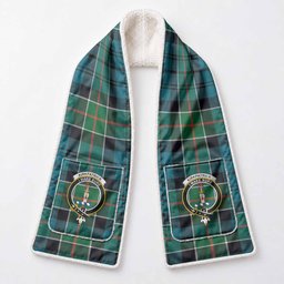 Kirkpatrick Tartan Crest Pocket Scarf - Ultimate Plaid Gift Wrap