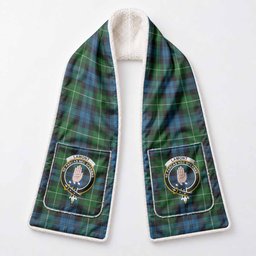 Lamont Tartan Crest Pocket Scarf - Ultimate Plaid Gift Wrap