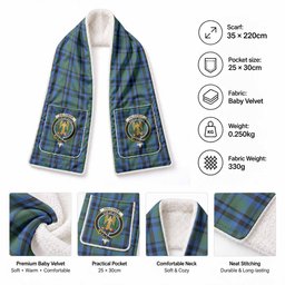 Falconer Tartan Crest Pocket Scarf - Ultimate Plaid Gift Wrap