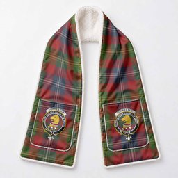 Forrester (Foster) Tartan Crest Pocket Scarf - Ultimate Plaid Gift Wrap