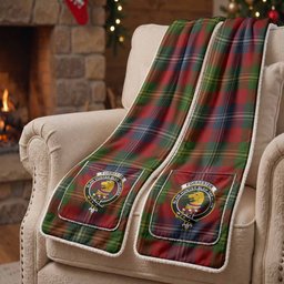 Forrester (Foster) Tartan Crest Pocket Scarf - Ultimate Plaid Gift Wrap