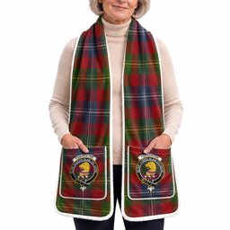 Forrester (Foster) Tartan Crest Pocket Scarf - Ultimate Plaid Gift Wrap