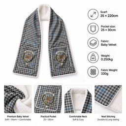 Gladstone (Gladstanes) Tartan Crest Pocket Scarf - Ultimate Plaid Gift Wrap