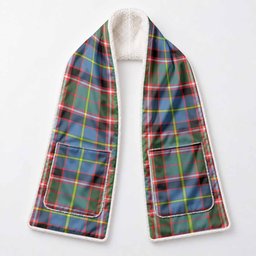 Glass Tartan Hand-Warmer Pocket Scarf