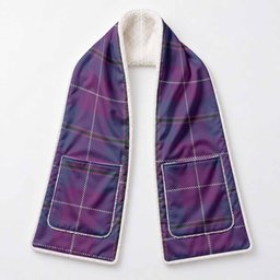 Glencoe Tartan Hand-Warmer Pocket Scarf