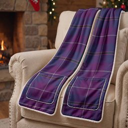 Glencoe Tartan Hand-Warmer Pocket Scarf
