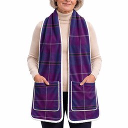 Glencoe Tartan Hand-Warmer Pocket Scarf