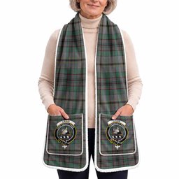 Craig Tartan Crest Pocket Scarf - Ultimate Plaid Gift Wrap
