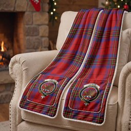 Leslie Tartan Crest Pocket Scarf - Ultimate Plaid Gift Wrap