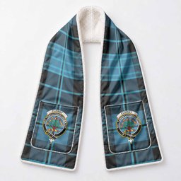 Clergy Tartan Crest Pocket Scarf - Ultimate Plaid Gift Wrap