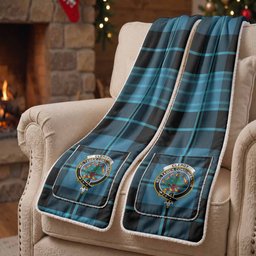 Clergy Tartan Crest Pocket Scarf - Ultimate Plaid Gift Wrap
