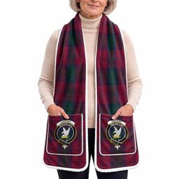 Lindsay Tartan Crest Pocket Scarf - Ultimate Plaid Gift Wrap