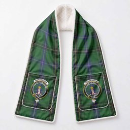 Henderson Tartan Crest Pocket Scarf - Ultimate Plaid Gift Wrap