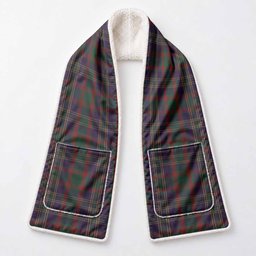 Cork Tartan Hand-Warmer Pocket Scarf