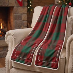Erskine Tartan Hand-Warmer Pocket Scarf