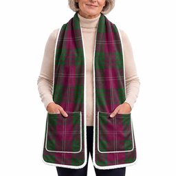 Crawford Tartan Hand-Warmer Pocket Scarf