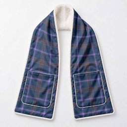 Jewish Tartan Hand-Warmer Pocket Scarf