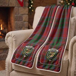Drummond Tartan Crest Pocket Scarf - Ultimate Plaid Gift Wrap