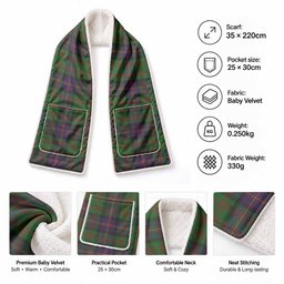 Cochrane Tartan Hand-Warmer Pocket Scarf