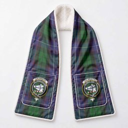 Galbraith Tartan Crest Pocket Scarf - Ultimate Plaid Gift Wrap