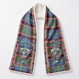 Glass Tartan Crest Pocket Scarf - Ultimate Plaid Gift Wrap