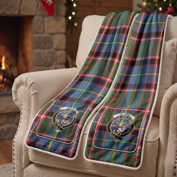 Glass Tartan Crest Pocket Scarf - Ultimate Plaid Gift Wrap