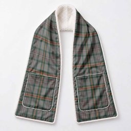 Howell of Wales Tartan Hand-Warmer Pocket Scarf