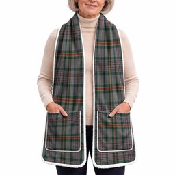 Howell of Wales Tartan Hand-Warmer Pocket Scarf